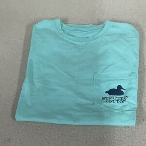 mens short sleeve struttin cotton t-shirt